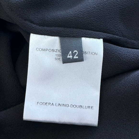 ALEXANDER MCQUEEN Silk Knee-Length Dress | Sz: M - Picture 7 of 9